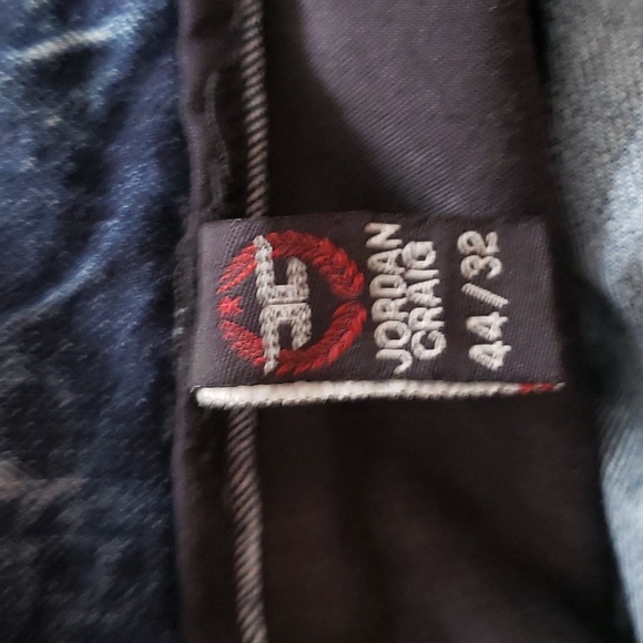 JORDAN CRAIG Men's Distressed Blue Jeans - Picture 11 of 11